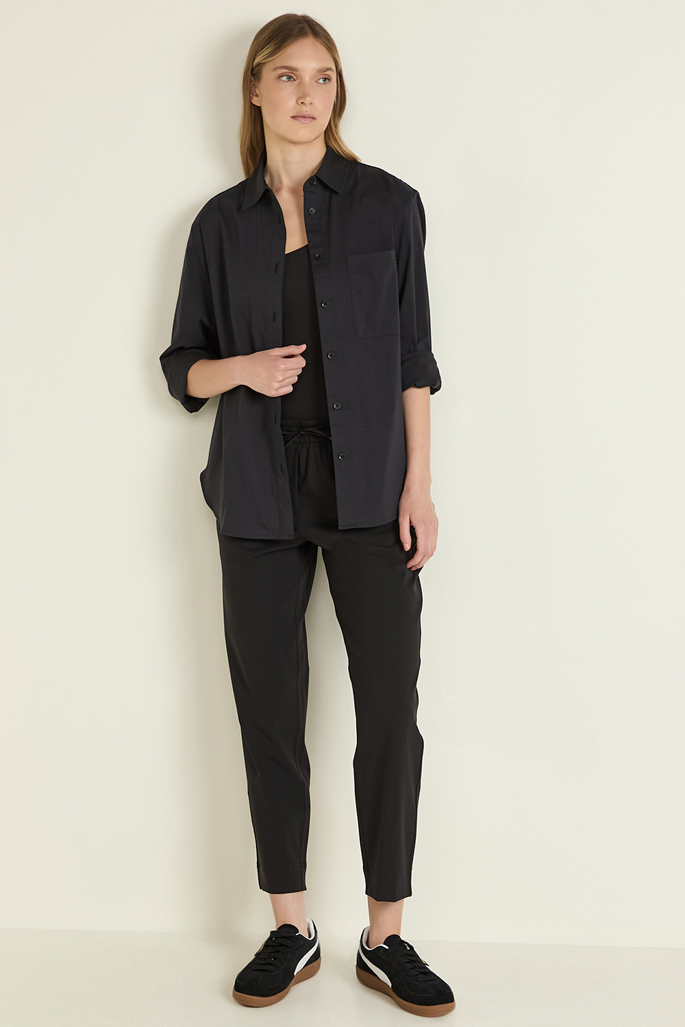 Cotton-Blend Poplin Button-Down Shirt LULULEMON